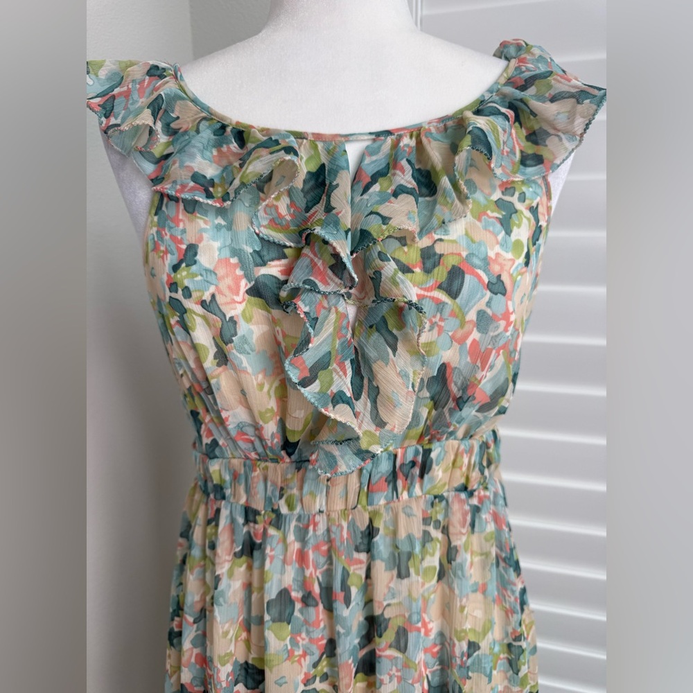 Chelsea & Violet Multicolor Floral Maxi Dress